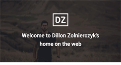 Desktop Screenshot of dillonzed.com